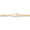 Thumbnail Image 1 of Solid Glitter Rope Necklace 14K Yellow Gold 20" 3mm