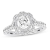 Thumbnail Image 0 of Vera Wang WISH Diamond Engagement Ring 1-1/4 ct tw 14K White Gold