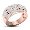 Thumbnail Image 3 of Diamond Anniversary Ring 1-1/2 ct tw 14K Rose Gold