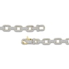 Thumbnail Image 2 of Men's Diamond Link Bracelet 2-1/3 ct tw Round 10K Yellow Gold 8.5"