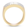 Thumbnail Image 2 of Men's Diamond Anniversary Ring 1-1/2 ct tw Round 14K Yellow Gold