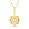 Thumbnail Image 2 of Pnina Tornai Freshwater Cultured Pearl & Black Diamond Pendant Necklace 1/2 ct tw 14K Yellow Gold