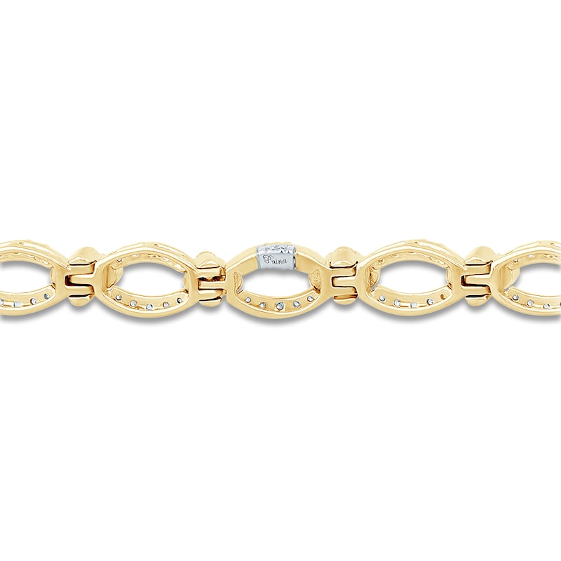 Pnina Tornai Diamond Bracelet 2 ct tw 14K Yellow Gold