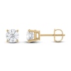 Thumbnail Image 1 of Diamond Solitaire Stud Earrings 1/2 ct tw Round 14K Yellow Gold (I1/I)