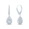 Thumbnail Image 0 of Pnina Tornai Diamond Earrings 1 ct tw Pear-shaped/Round/Marquise 14K White Gold