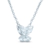 Thumbnail Image 1 of Pnina Tornai Diamond Butterfly Necklace 3/8 ct tw Pear/Marquise/Round 14K White Gold 18"