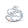 Thumbnail Image 0 of Pnina Tornai Diamond Snake Ring 3/8 ct tw Round 14K White Gold