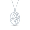 Thumbnail Image 1 of Pnina Tornai Diamond LOVE Necklace 1 ct tw Round 14K White Gold