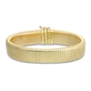Thumbnail Image 0 of LUXE by Italia D'Oro Hollow Tubogas Bracelet 18K Yellow Gold 7.5 15.0mm