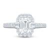 Thumbnail Image 2 of Pnina Tornai Lab-Created Diamond Engagement Ring 2-1/5 ct tw Emerald/Marquise/ Baguette/Round 14K White Gold
