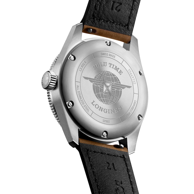 Longines Spirit Zulu Time Men's Automatic Watch L38024632