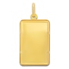 Thumbnail Image 2 of Rectangular 10g Ingot Charm 24K/18K Yellow Gold