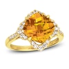 Thumbnail Image 0 of Le Vian Natural Citrine Ring 3/8 ct tw Diamonds 14K Honey Gold