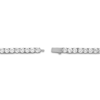 Thumbnail Image 1 of 1933 by Esquire Men's Natural White Topaz Tennis Necklace Sterling Silver 22"