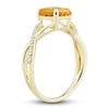 Thumbnail Image 5 of Natural Citrine Ring, Earring & Necklace Set 1/5 ct tw Diamonds 10K Yellow Gold