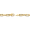 Thumbnail Image 2 of 1933 by Esquire Men's Cable Link Chain Bracelet 14K Yellow Gold-Plated Sterling Silver 8.5"