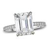 Thumbnail Image 0 of Michael M Diamond Engagement Ring Setting 1/3 ct tw Round 18K White Gold (Center diamond is sold separately)