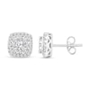 Thumbnail Image 0 of Diamond Stud Earrings 1 ct tw Round 14K White Gold