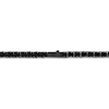 Thumbnail Image 2 of 1933 by Esquire Men's Natural Black Spinel Tennis Necklace Black Rhodium-Plated Sterling Silver 22"
