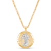 Thumbnail Image 0 of St. Christopher Pendant Necklace 10K Yellow Gold 22"