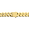 Thumbnail Image 2 of Diamond Curb Chain Necklace 1-1/5 ct tw Round 10K Yellow Gold