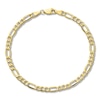 Thumbnail Image 0 of Semi-Solid Figaro Chain Bracelet 10K Yellow Gold