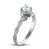 Thumbnail Image 1 of Vera Wang WISH Diamond Engagement Ring 3/4 ct tw Round 14K White Gold