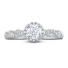 Thumbnail Image 2 of Vera Wang WISH Diamond Engagement Ring 3/4 ct tw Round 14K White Gold
