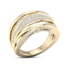 Thumbnail Image 1 of Certified Diamond Ring 5/8 ct tw Round 14K Yellow Gold