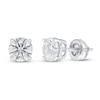 Thumbnail Image 0 of Lab-Created Diamond Solitaire Earrings 1-1/2 ct tw Round 14K White Gold (SI2/F)