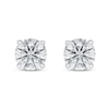 Thumbnail Image 2 of Lab-Created Diamond Solitaire Earrings 1-1/2 ct tw Round 14K White Gold (SI2/F)