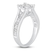 Thumbnail Image 1 of Princess & Baguette-Cut Diamond Engagement Ring 2 ct tw 14K White Gold