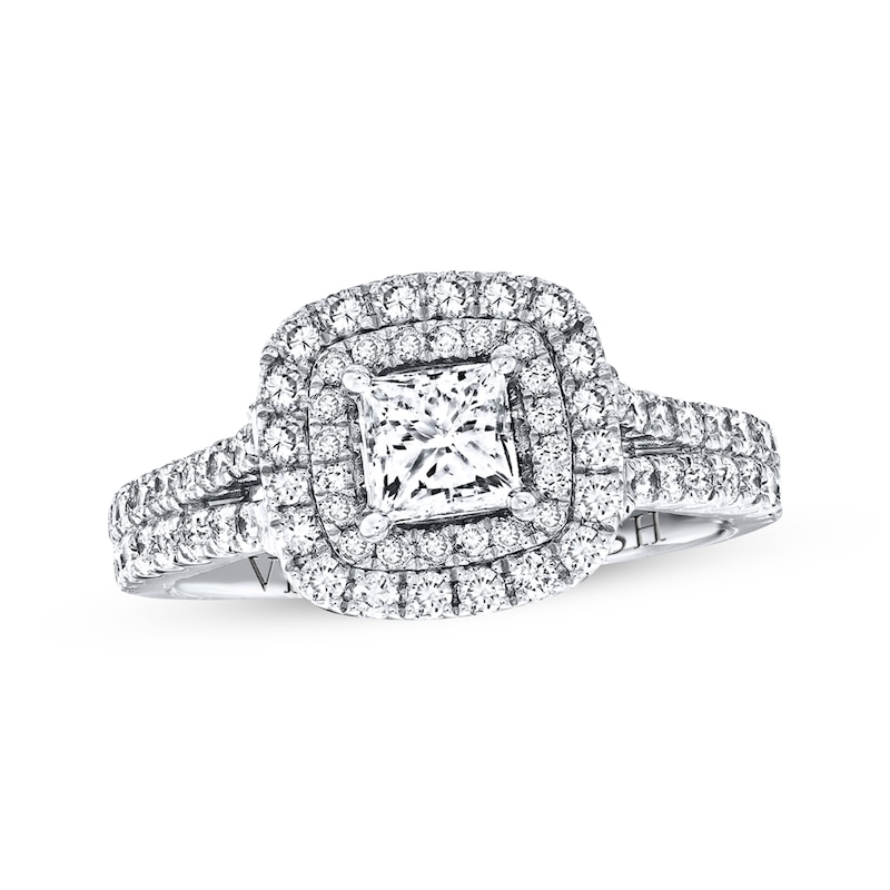 Previously Owned Vera Wang WISH 1-1/2 Carat tw Diamonds 14K White Gold Ring