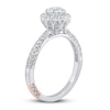 Thumbnail Image 1 of Previously Owned Pnina Tornai Romantic Rose Diamond Engagement Ring 1-1/4 ct tw Round 14K White Gold