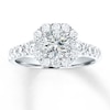 Thumbnail Image 0 of Previously Owned Diamond Engagement Ring Setting 3/4 ct tw Round 14K White Gold