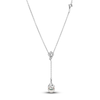 Thumbnail Image 1 of Yoko London Freshwater Cultured Pearl Necklace 1/20 ct tw Diamonds 18K White Gold 18"