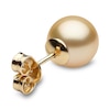 Thumbnail Image 2 of Yoko London Golden South Sea Cultured Pearl Stud Earrings 18K Yellow Gold