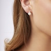 Thumbnail Image 3 of Yoko London Akoya Cultured Pearl Dangle Earrings 1/3 ct tw Diamonds 18K Yellow Gold