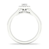 Thumbnail Image 2 of Diamond Ring 1/3 ct tw Emerald-cut 14K White Gold