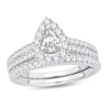 Thumbnail Image 0 of Diamond Bridal Set 1 ct tw Pear-shaped 14K White Gold