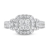 Thumbnail Image 2 of Diamond Engagement Ring 1-1/8 ct tw Round/Baguette 14K White Gold