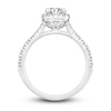 Thumbnail Image 2 of Diamond Engagement Ring 1 ct tw Round 14K White Gold