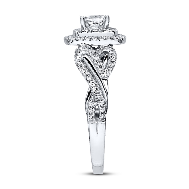 Vera Wang WISH 1-1/5 ct tw Diamonds 14K White Gold Ring