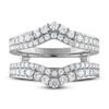 Thumbnail Image 2 of Vera Wang WISH Diamond Enhancer Ring 1 ct tw Round 14K White Gold