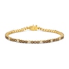 Thumbnail Image 0 of Le Vian Diamond Tennis Bracelet 2 ct tw Round 14K Honey Gold 7"