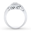 Thumbnail Image 1 of Diamond Promise Ring 1/4 carat tw Round 10K White Gold