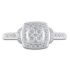 Thumbnail Image 2 of Diamond Promise Ring 1/4 ct tw Round 10K White Gold