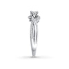 Thumbnail Image 2 of Diamond Promise Ring 1/3 ct tw Round 10K White Gold