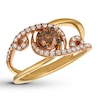 Thumbnail Image 0 of Le Vian Chocolate Diamond Ring 5/8 ct tw 14K Two-Tone Gold