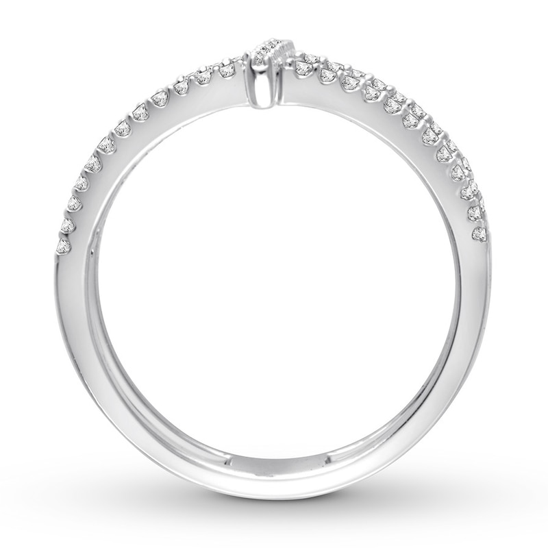 Diamond Ring 1/3 carat tw Round 10K White Gold